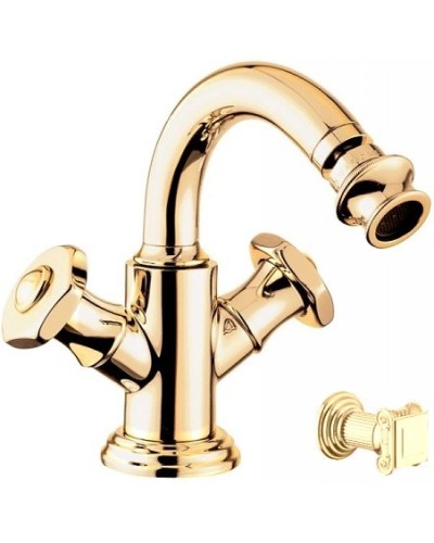 Смеситель для биде с донным клапаном Cezares APHRODITE-BS2-03/24-O