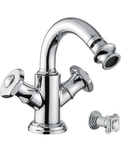 Смеситель для биде с донным клапаном Cezares APHRODITE-BS2-01-SW