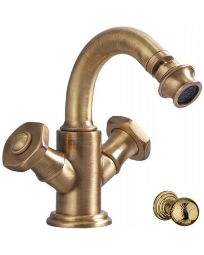 Смеситель для биде с донным клапаном Cezares APHRODITE-BS2-02-M