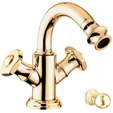 Смеситель для биде с донным клапаном Cezares APHRODITE-BS2-03/24-M