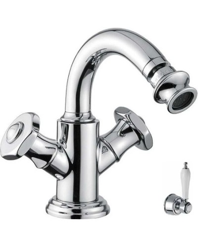 Смеситель для биде с донным клапаном Cezares APHRODITE-BS2-01-Bi