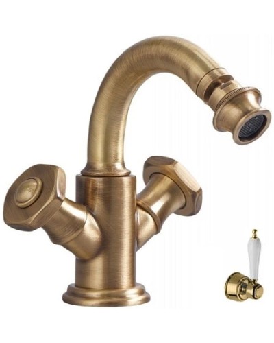 Смеситель для биде с донным клапаном Cezares APHRODITE-BS2-02-Bi