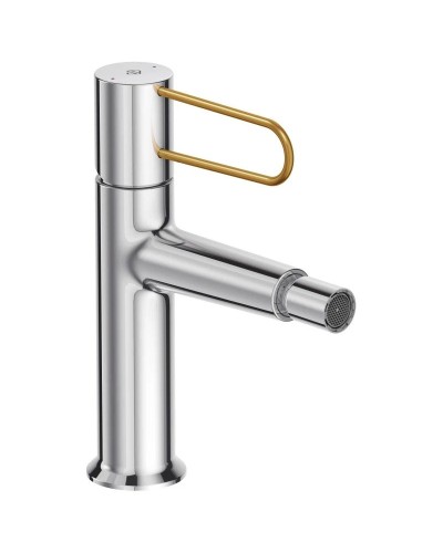 Смеситель для биде с донным клапаном Jacob Delafon Odeon Rive Gauche E21033-GLD-CP