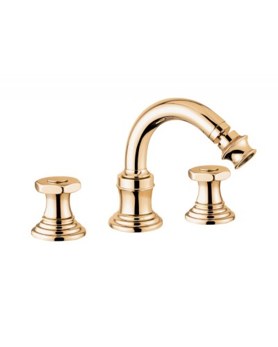 Смеситель для биде на три отверстия Cezares APHRODITE-BBS2-03/24-O