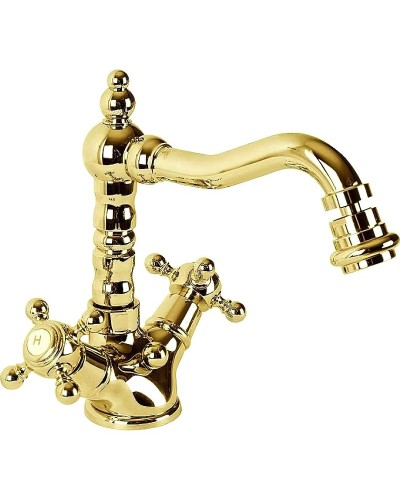 Смеситель для биде Cezares Golf-BS2-03/24 Золото 24 карат