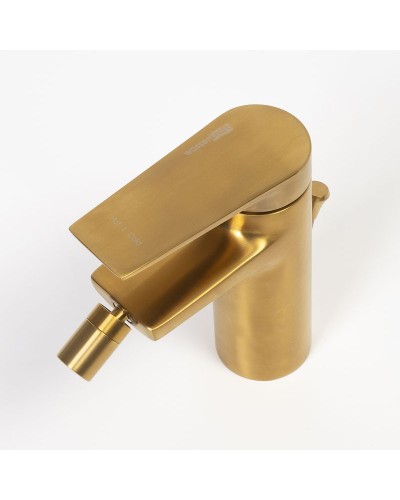 Смеситель для биде WasserKRAFT Aisch 5506 Золото матовое