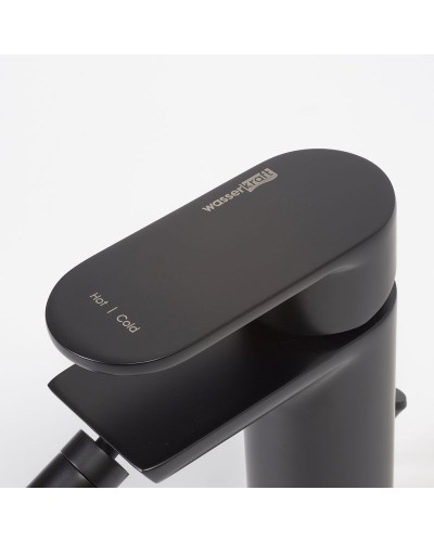 Смеситель для биде WasserKRAFT Elbe 7406 Черный матовый