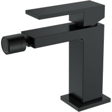 Смеситель для биде Boheme Qubic 476-B Черный матовый