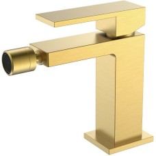 Смеситель для биде Boheme Qubic 476-MG Золото матовое