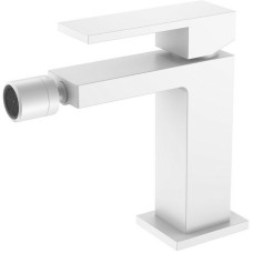 Смеситель для биде Boheme Qubic 476-MW Белый матовый