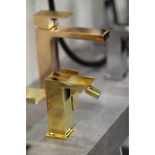 Смеситель для биде однорычажный без донного клапана CEZARES PRIZMA-BSM1-03/24-W0