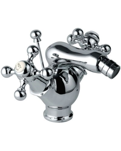 Cмеситель для биде с донным клапаном Jaquar Queen’s QQT-CHR-7613B