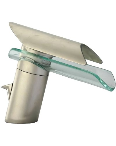 Смеситель для биде Paini Morgana 73PW306VR Никель, стекло