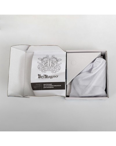 Смеситель для биде без донного клапана BelBagno DUE-BD-CRM-W0