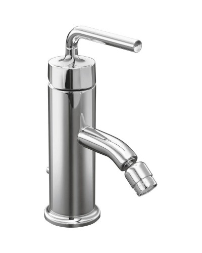 Смеситель для биде с донным клапаном Jacob Delafon Purist E14434-4A-CP