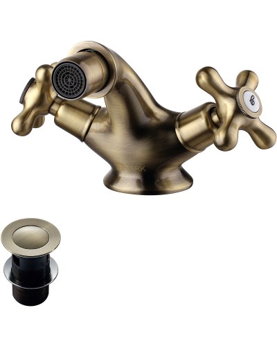 Смеситель для биде Lemark Vintage LM2808B Бронза