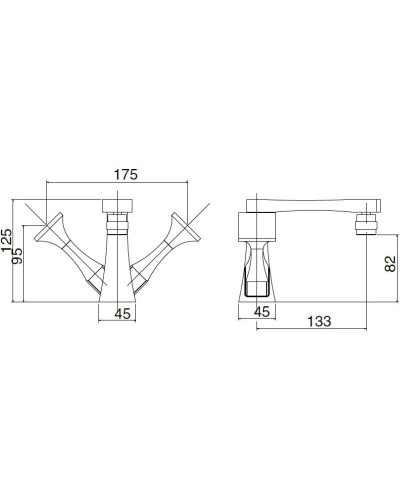 Смеситель для биде Migliore Opera ML.OPR-6044.DO