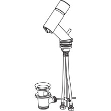 Смеситель для биде Oras Alessi 8518F