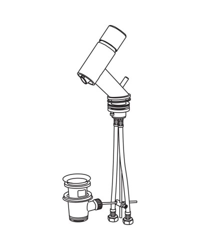 Смеситель для биде Oras Alessi 8518F