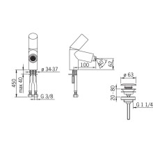 Смеситель для биде Oras Alessi Dot 8618F
