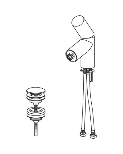 Смеситель для биде Oras Alessi Dot 8618F