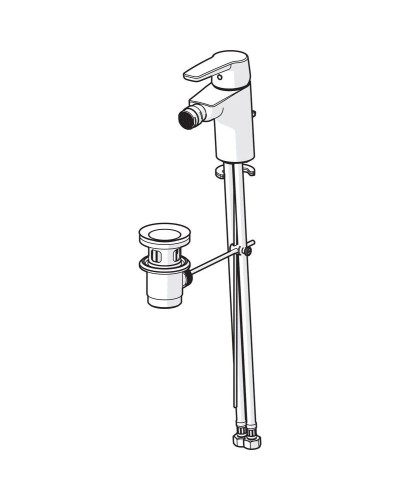 Смеситель для биде с донным клапаном Oras Saga New 3918F