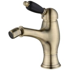 Смеситель для биде с донным клапаном Caprigo Adria Uno Black Edition 02B-533-vot