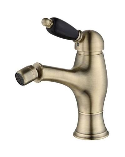 Смеситель для биде с донным клапаном Caprigo Adria Uno Black Edition 02B-533-vot