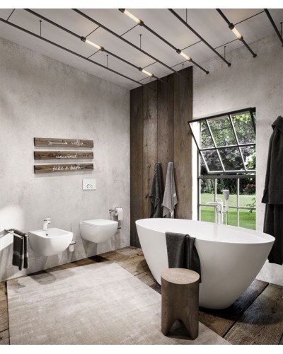 Смеситель для биде Kludi Balance 522169175 Белый Хром