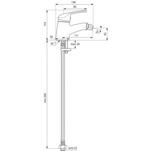 Смеситель для биде Vidima Сева Луп BA014AA
