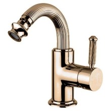 Смеситель на биде однорычажный c донным клапаном бронза Cezares Olimp OLIMP-BSM2-02-L