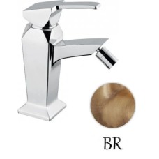 Смеситель на биде однорычажный c донным клапаном бронза Cezares Legend LEGEND-BSM2-02