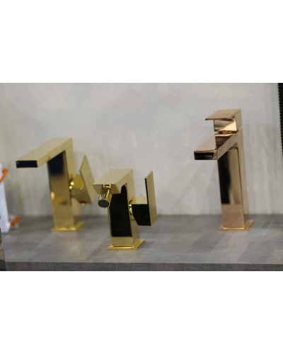 Смеситель для биде однорычажный без донного клапана CEZARES PRIZMA-BSM1-03/24-W0