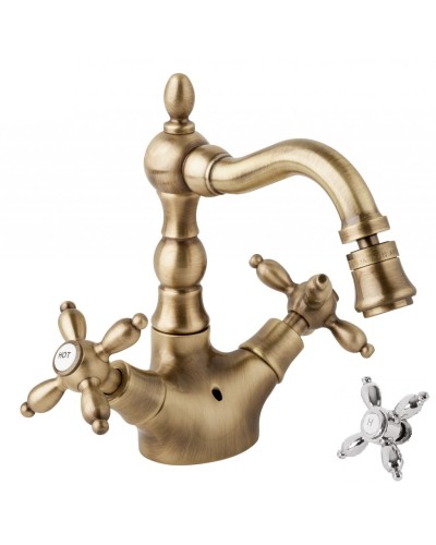 Смеситель для биде CEZARES ATLANTIS-NOSTALGIA-BS2-01