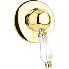 Смеситель для душа золото 24 карата Cezares Venezia VENEZIA-DIM-03/24-Bi