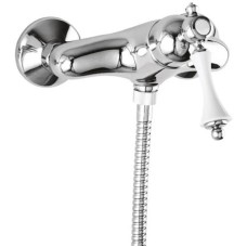 Смеситель для душа хром, ручка белая Cezares Margot MARGOT-DM-01-Bi