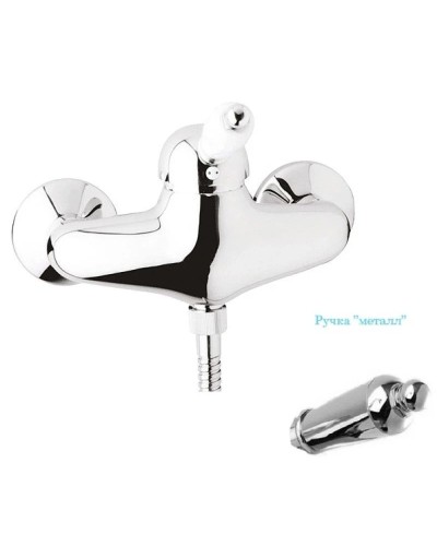 Смеситель для душа хром, ручка металл Cezares Elite ELITE-DM-01-M