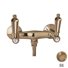 Смеситель для душа бронза, ручки металл Cezares First FIRST-DS-02-M