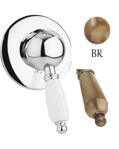 Смеситель для душа бронза, ручка металл Cezares Elite ELITE-DIM-02-M