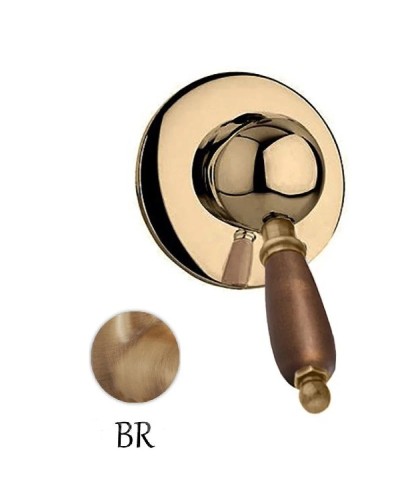 Смеситель для душа бронза, ручка орех Cezares Elite ELITE-DIM-02-Nc