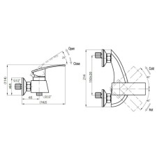 Cezares Turbolenza TURBOLENZA-D-01 Смеситель для душа