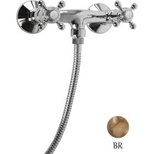 Смеситель для душа бронза, ручки бронза Cezares Golf GOLF-DS-02