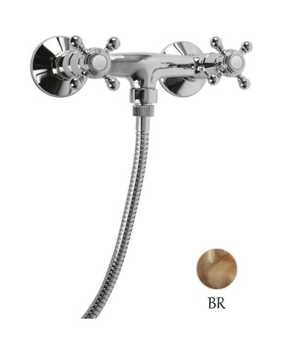 Смеситель для душа бронза, ручки бронза Cezares Golf GOLF-DS-02