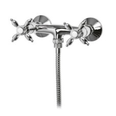 Смеситель для душа хром, ручки хром Cezares Nostalgia NOSTALGIA-DS-01