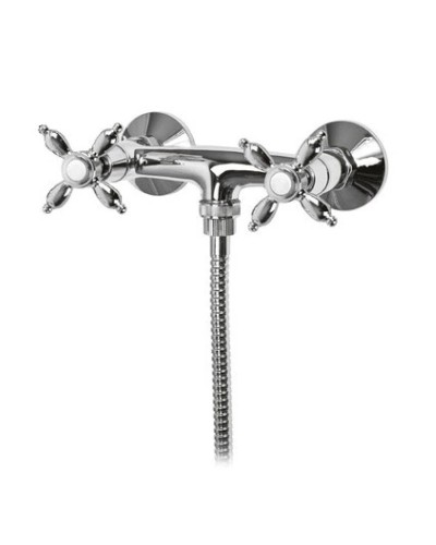 Смеситель для душа хром, ручки хром Cezares Nostalgia NOSTALGIA-DS-01