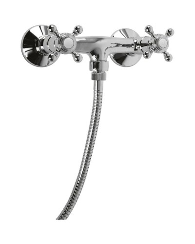 Смеситель для душа хром, ручки хром Cezares Golf GOLF-DS-01