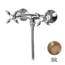 Смеситель для душа бронза, ручки бронза Cezares Nostalgia NOSTALGIA-DS-02