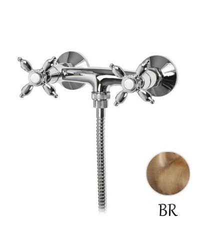 Смеситель для душа бронза, ручки бронза Cezares Nostalgia NOSTALGIA-DS-02