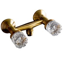 Смеситель для душа Boheme Crystal 314-CRST Бронза