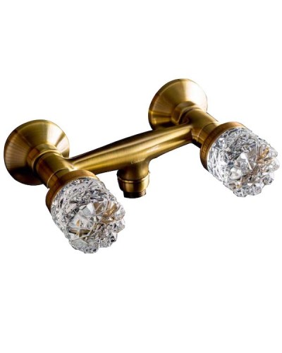 Смеситель для душа Boheme Crystal 314-CRST Бронза